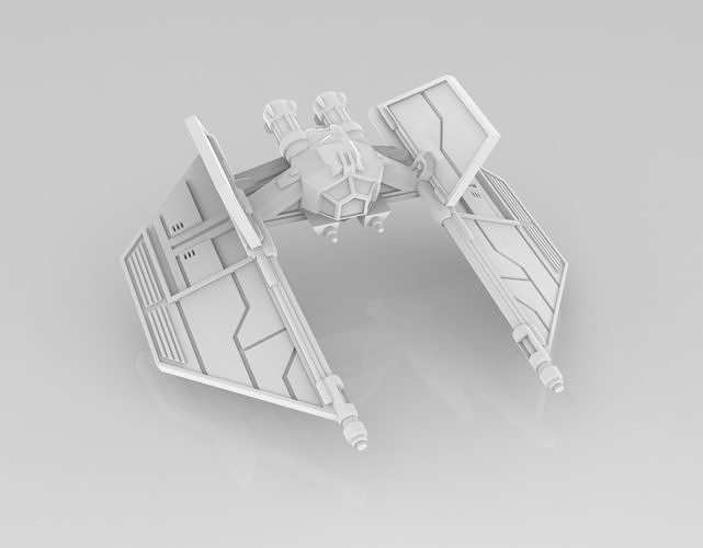 Supreme Fighter - X Wing Scale 3D print model