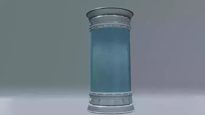Star Wars Bacta Tank Free low-poly 3D model