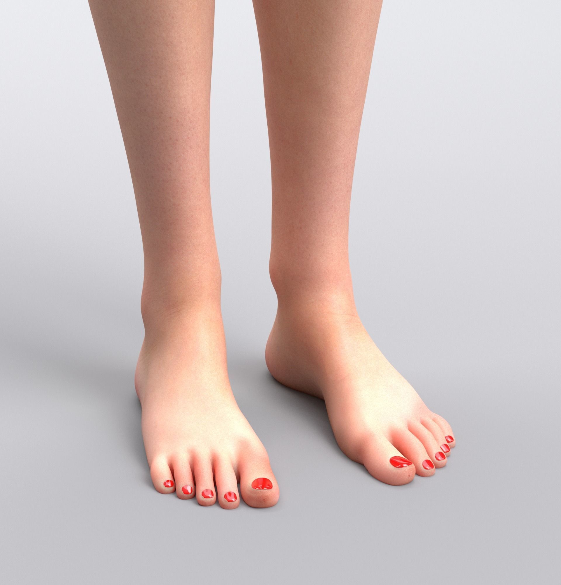 3D Woman - Realistic Perfect Female Body Basemesh 3D model_14