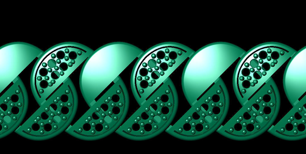 bracelet jewelry 3D print model_12