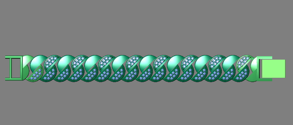 bracelet jewelry 3D print model_6