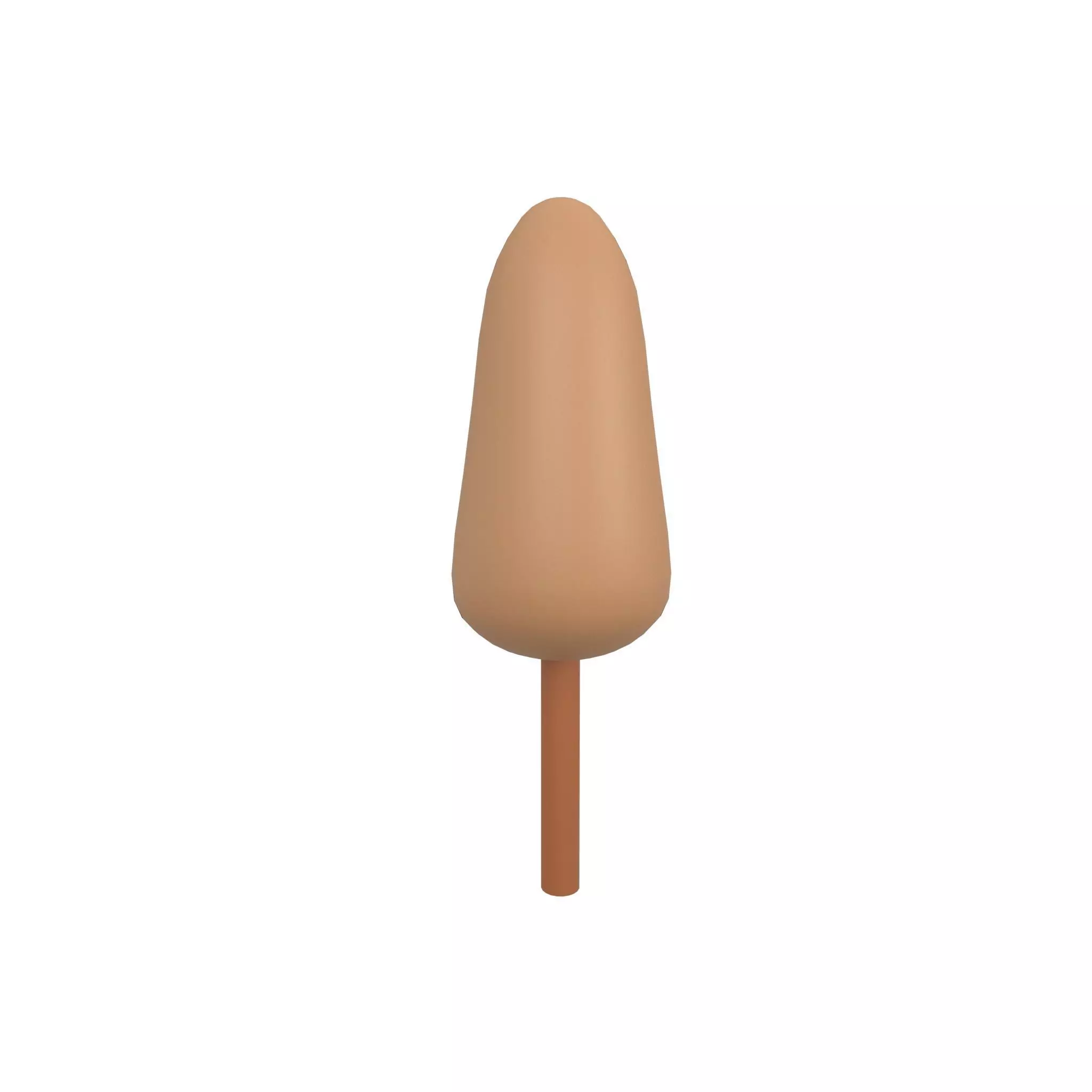 Cartoon Tree v4 004 Low-poly 3D model_0