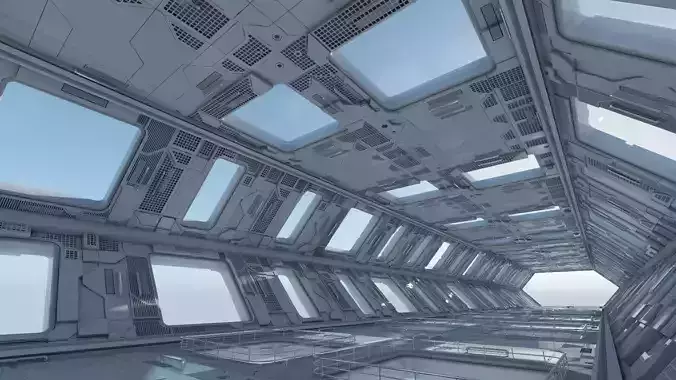 Sci-Fi Interior 103 3D model