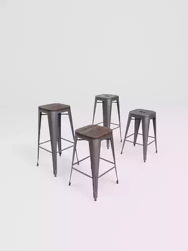 Industrial Bar Stool