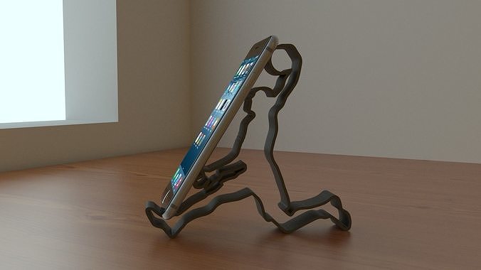SlamDunk 3D Printable Phone-Stand - NBA player Free 3D print model