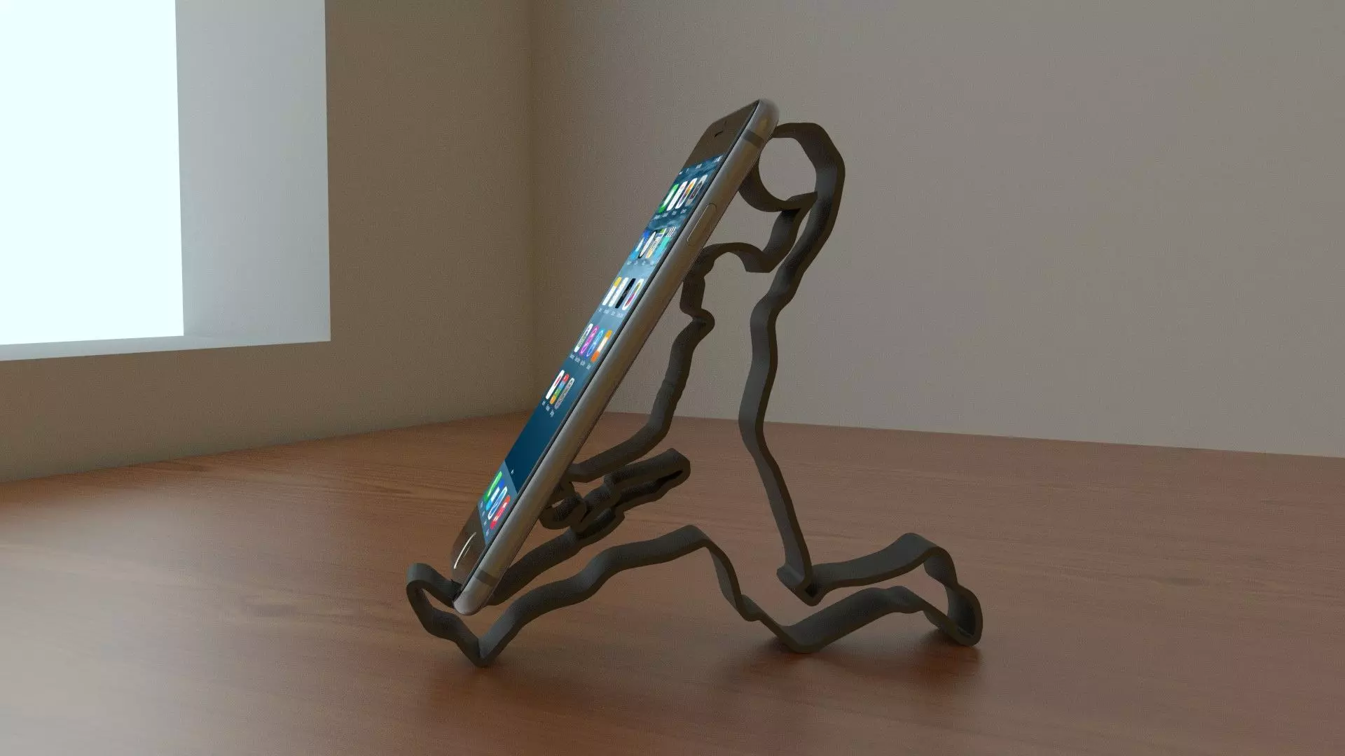SlamDunk 3D Printable Phone-Stand - NBA player Free 3D print model