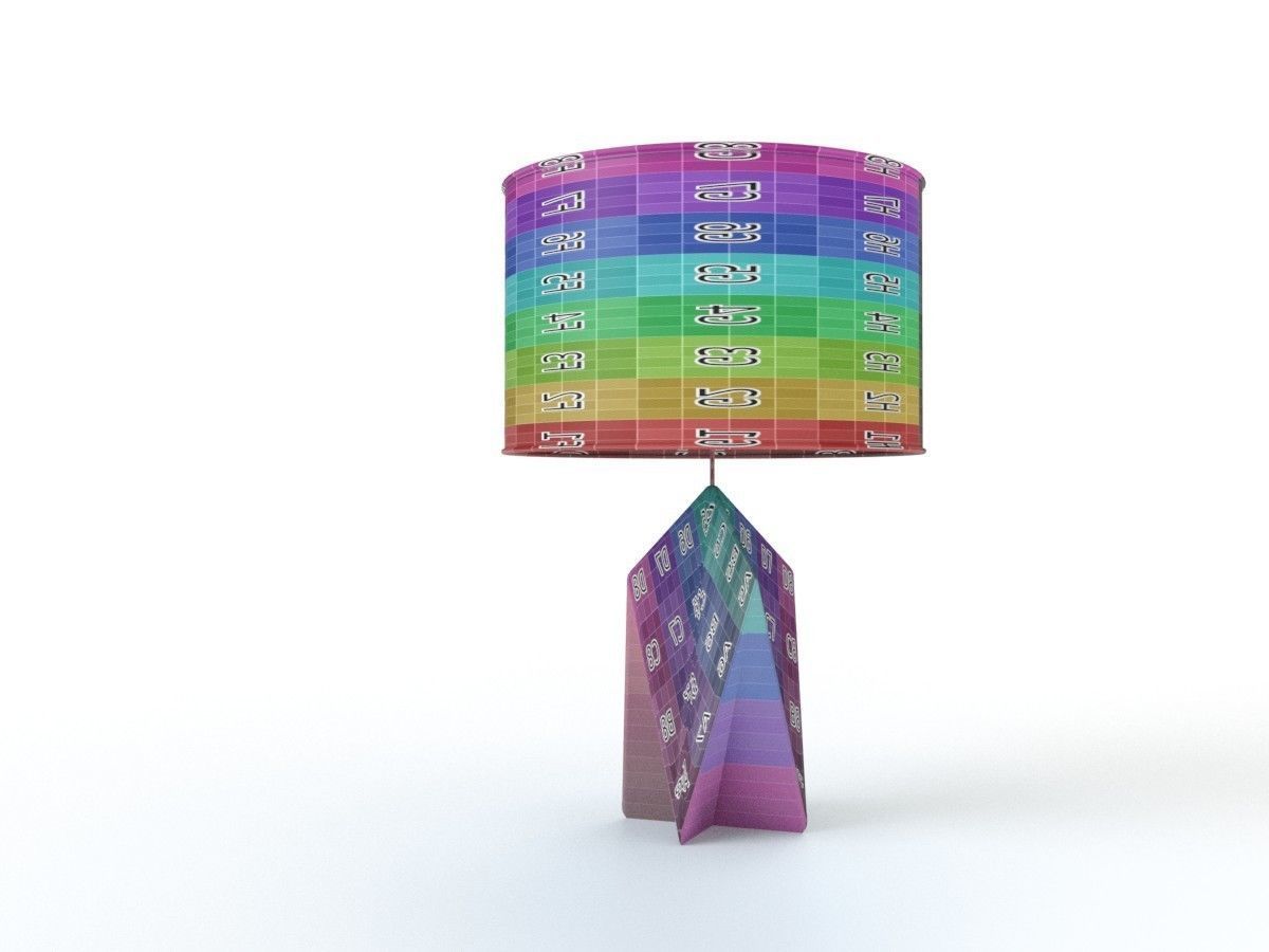 Luxury Table Lamp 3D model_6