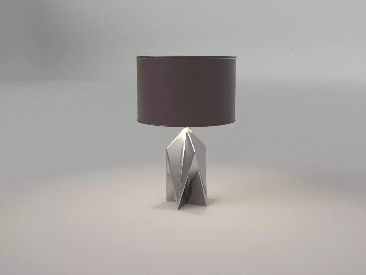 Luxury Table Lamp 3D model_0