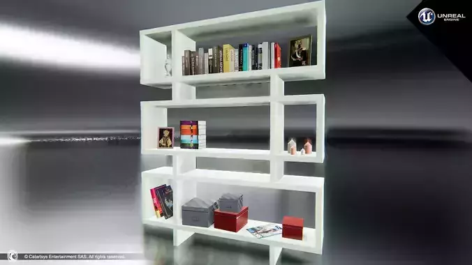 Library Bookshelf -  Full Set
