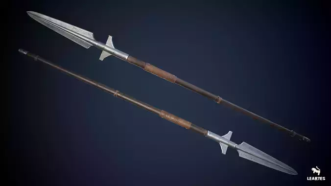 Viking Spear Game-Ready