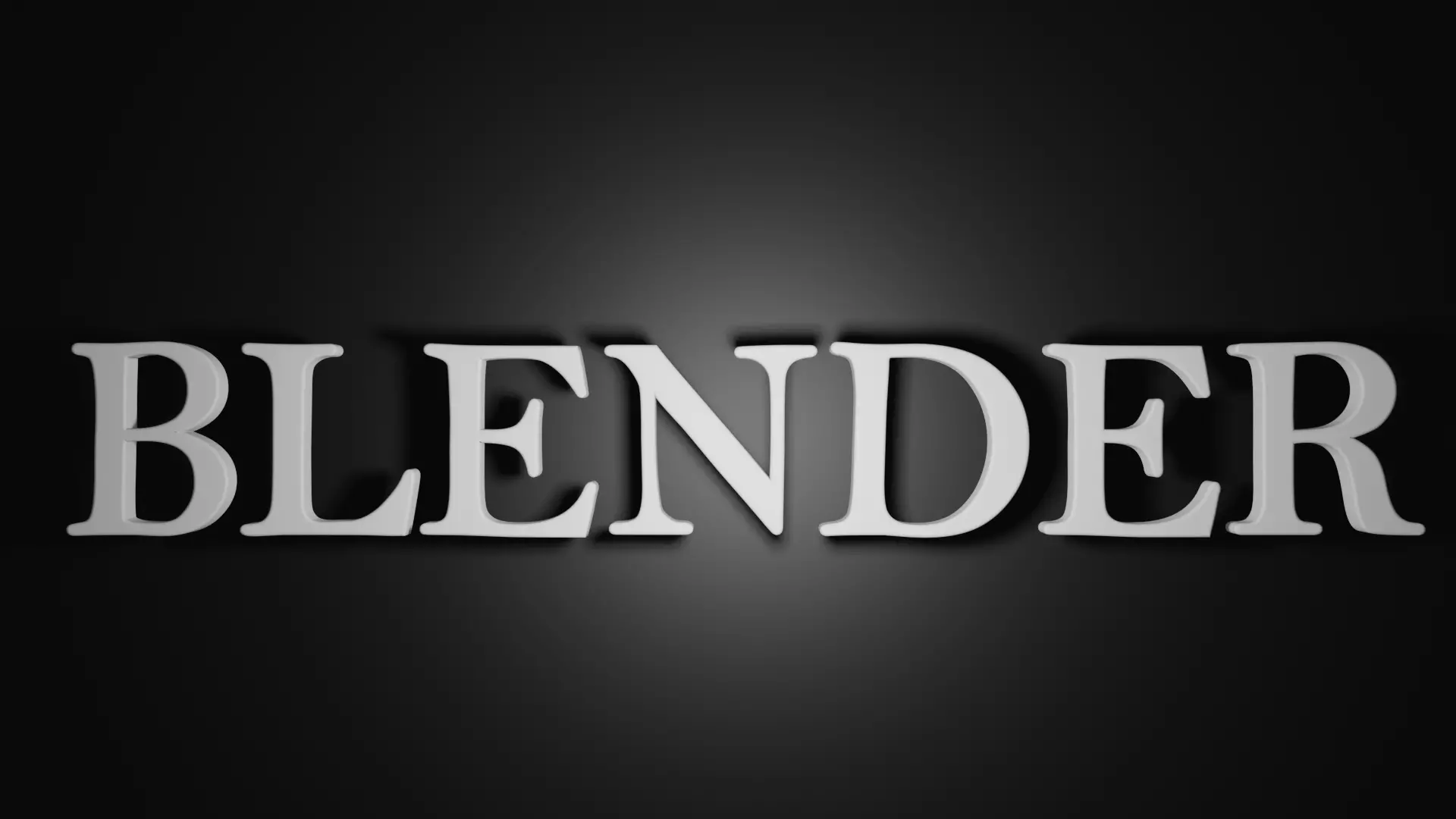 Dark text Free 3D model_0