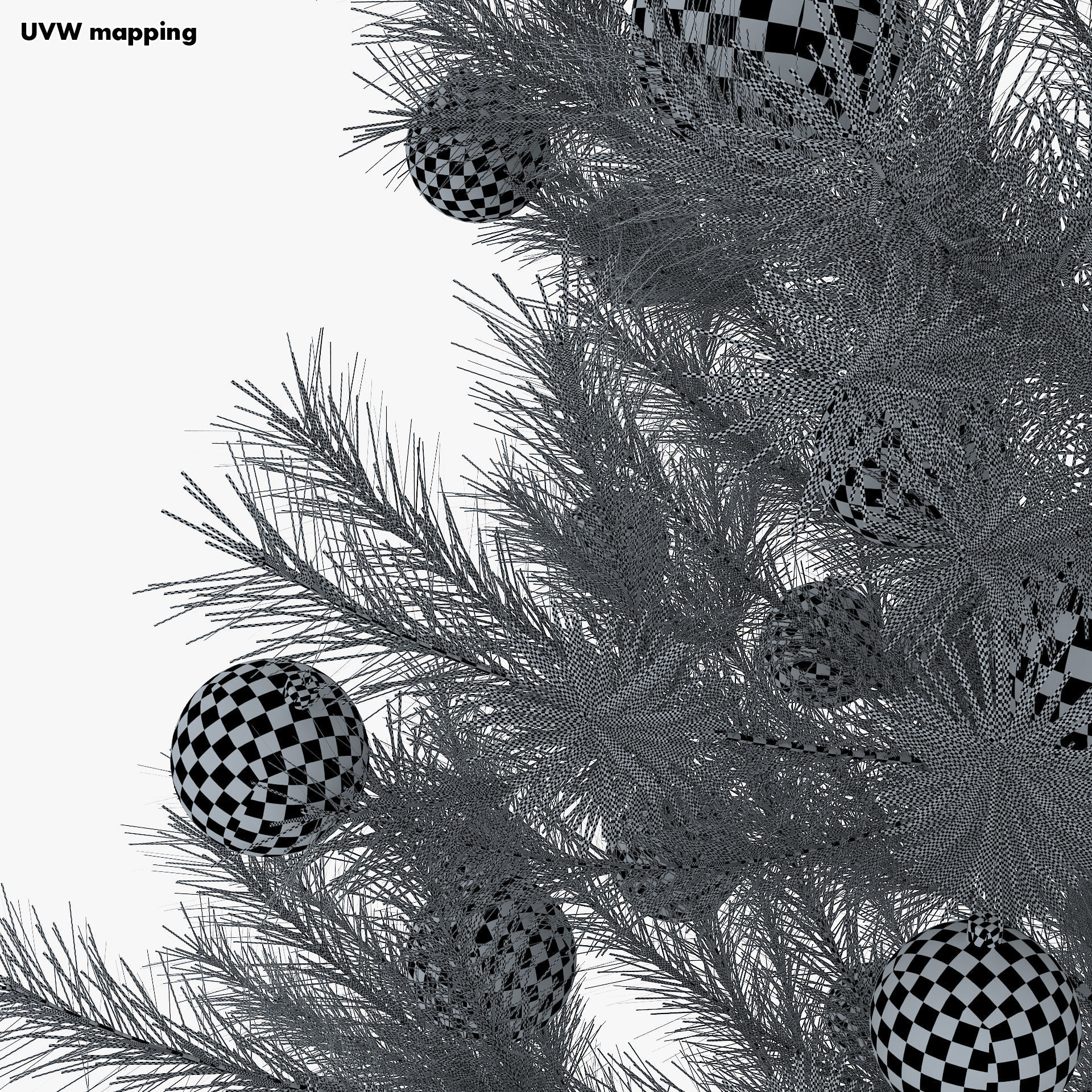 Christmas Tree 150cm v 1 3D model_28