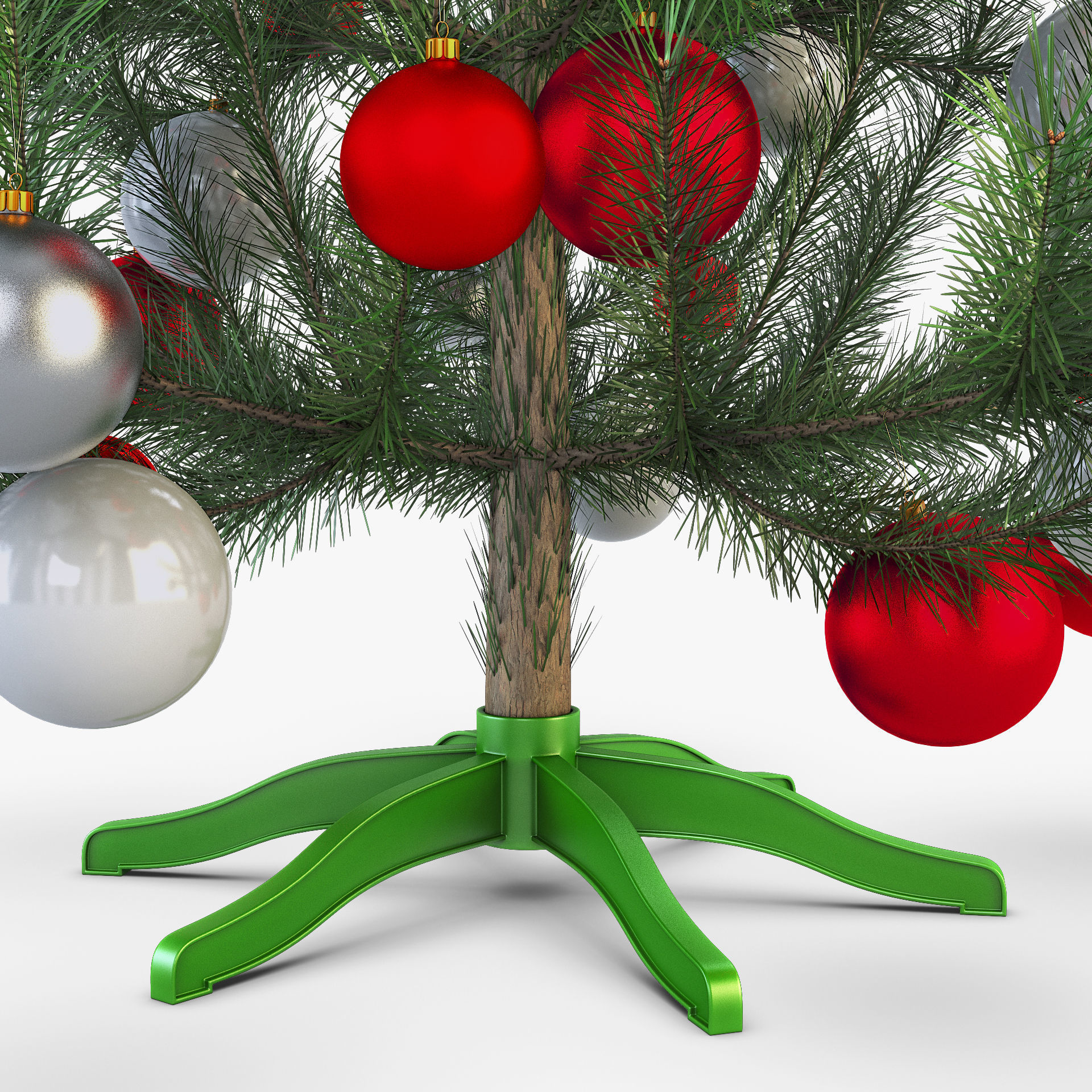 Christmas Tree 150cm v 1 3D model_8