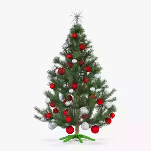 Christmas Tree 150cm v 1 3D model