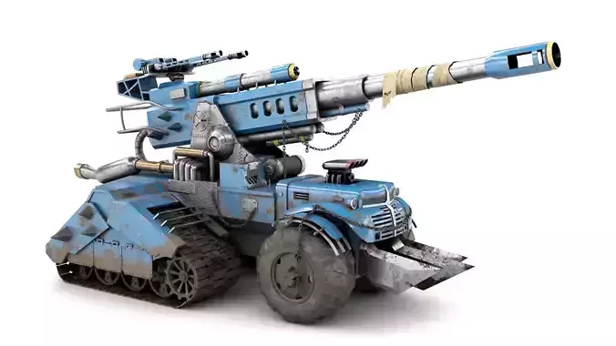 Futuristic Military Vehicle