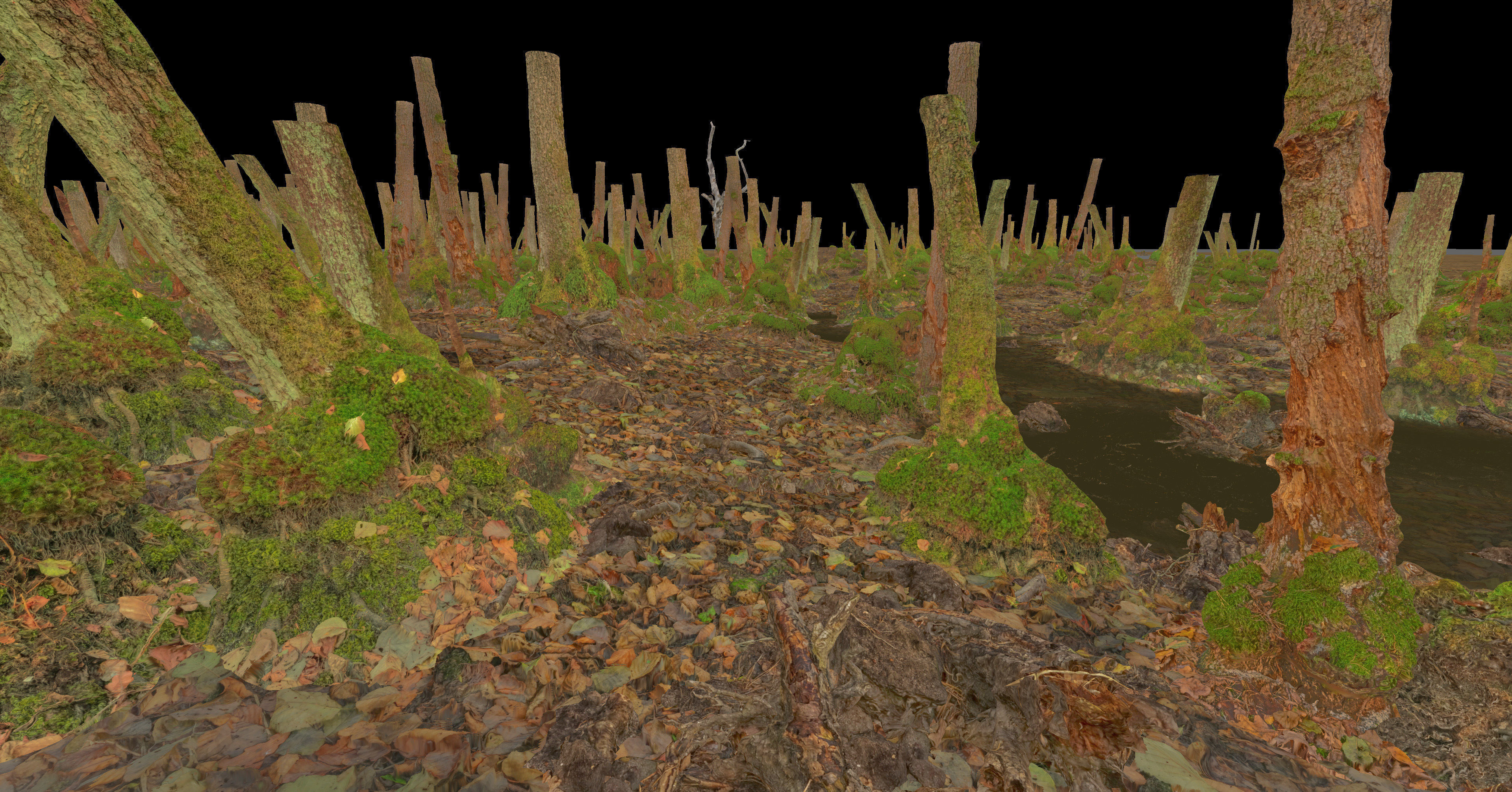 Mossy Tree Collection - Processed Scans PBR 4K Low-poly 3D model_22