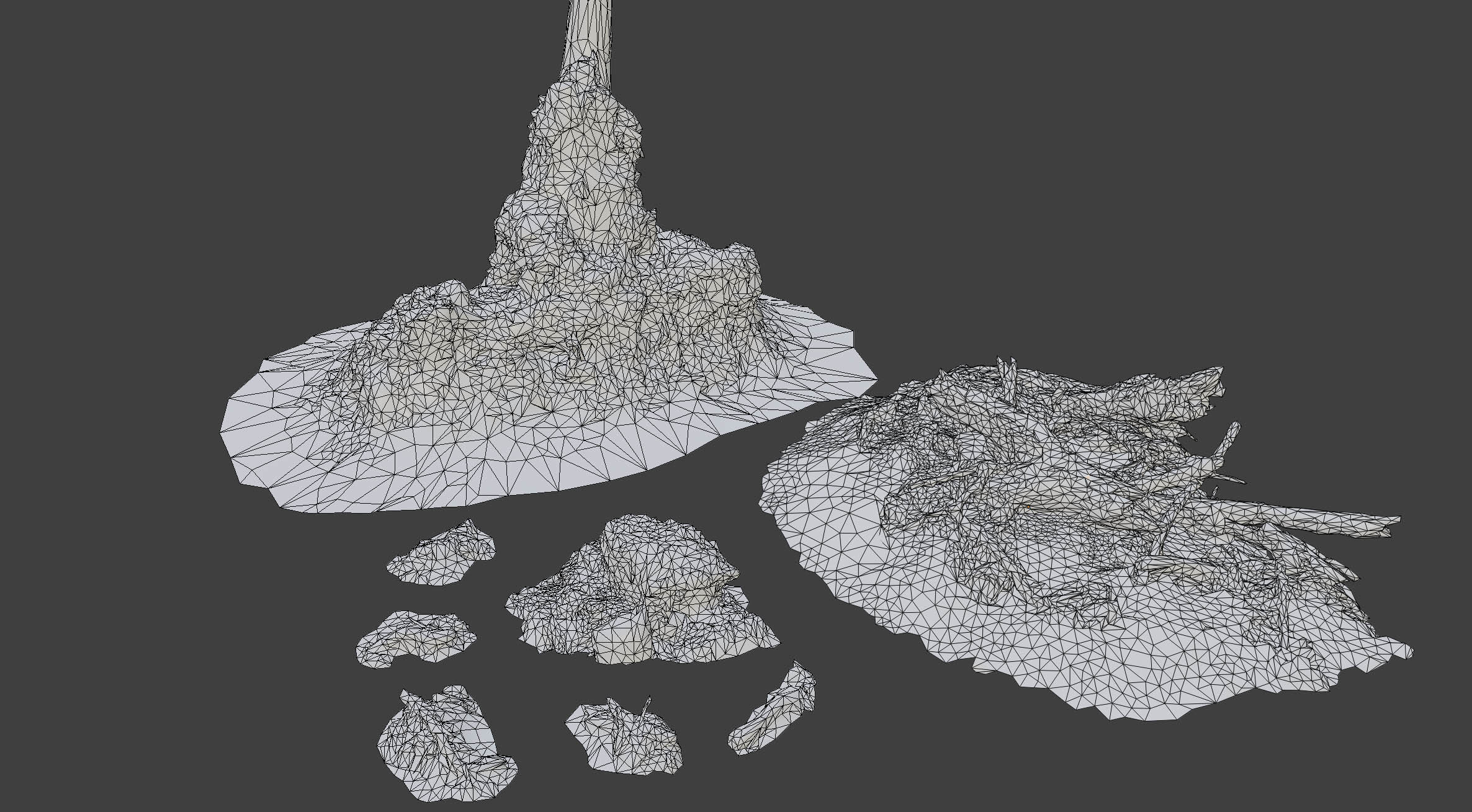 Mossy Tree Collection - Processed Scans PBR 4K Low-poly 3D model_15