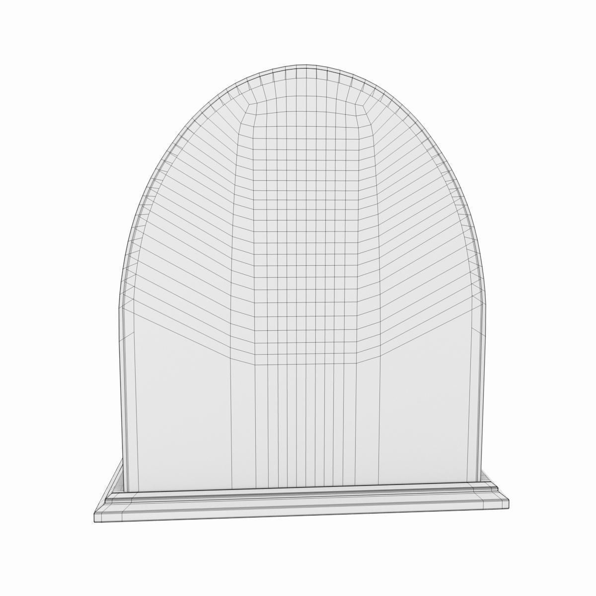 Antique Radio 3D model_6