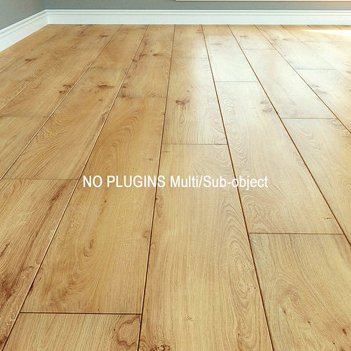 Laminate Parquet Floor Board 5 Low-poly 3D model