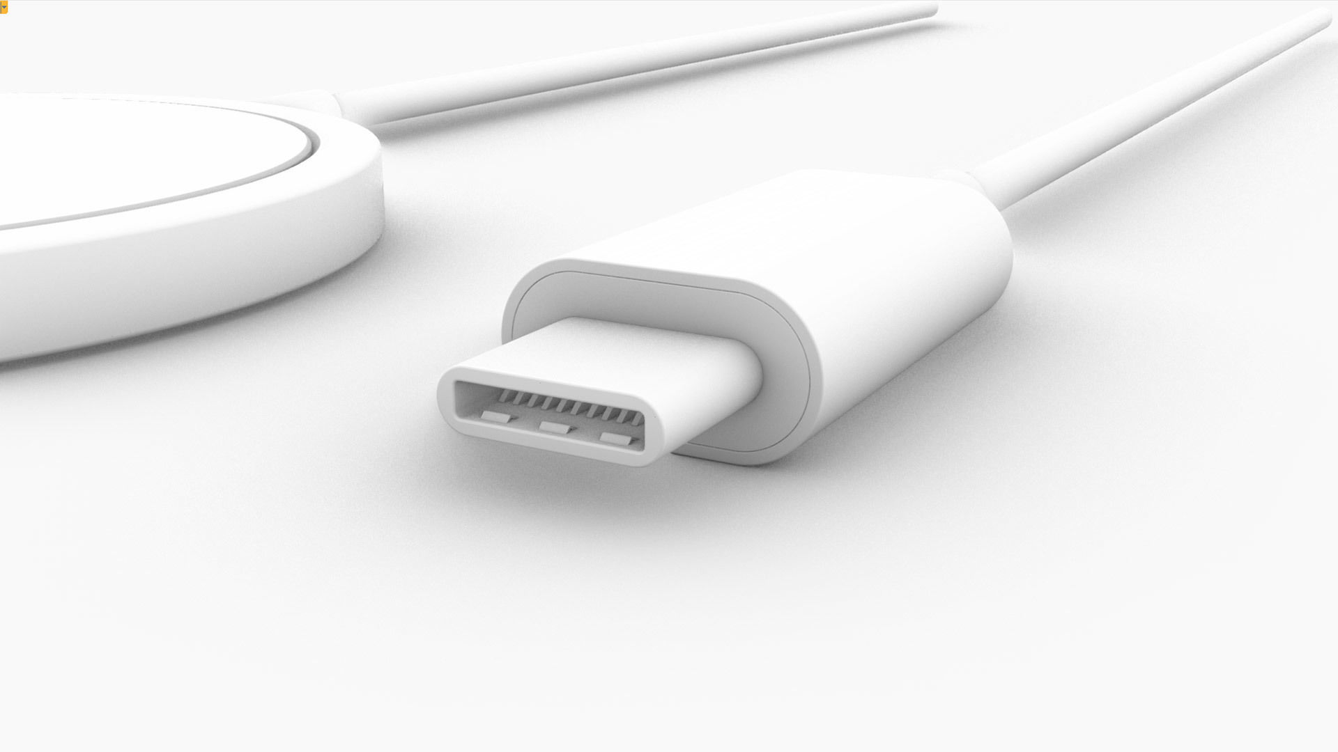 Apple Magsafe wireless charger 3D model 3D model_5