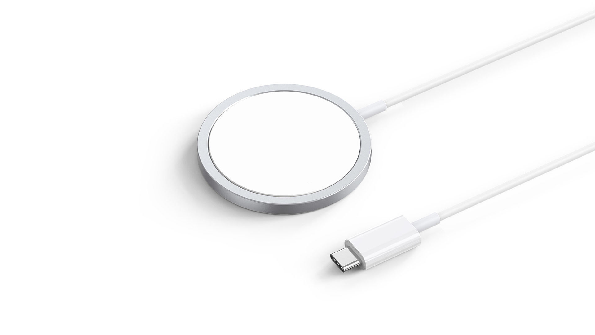 Apple Magsafe wireless charger 3D model 3D model_3