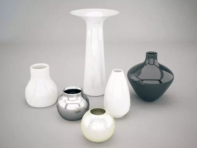 Vases collection - 3D model_0