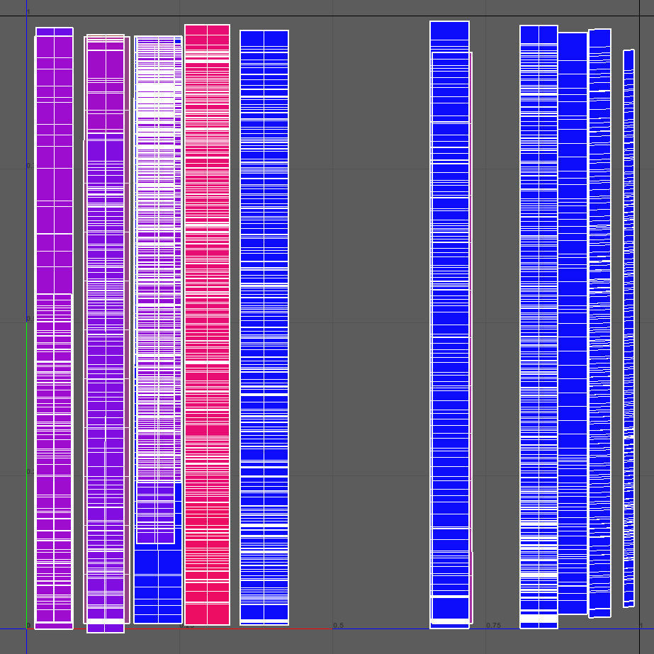 Character - Real Time Female Pony Tails Hair 01 Low-poly 3D model_37
