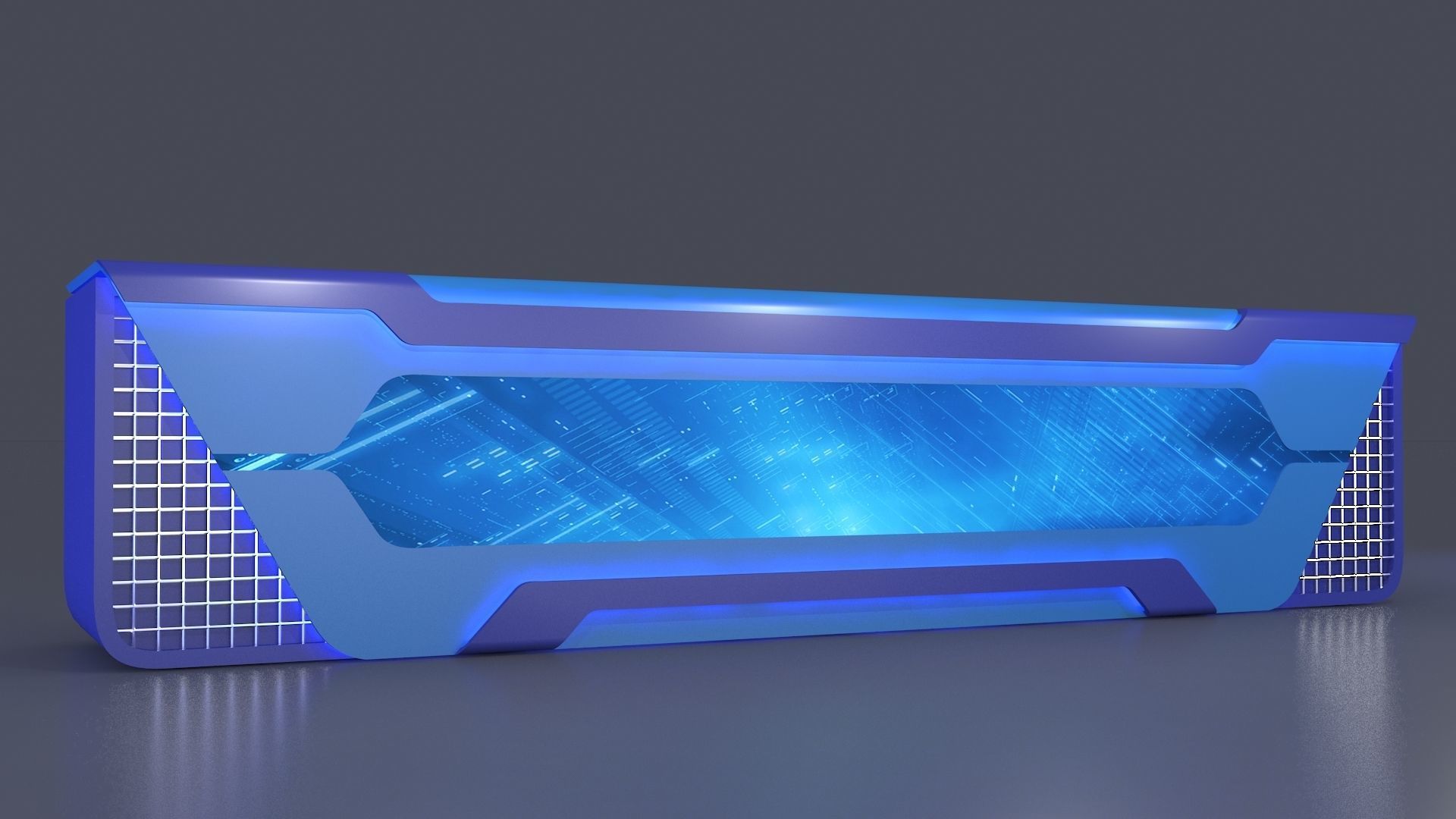 Gaming table  3D model_3