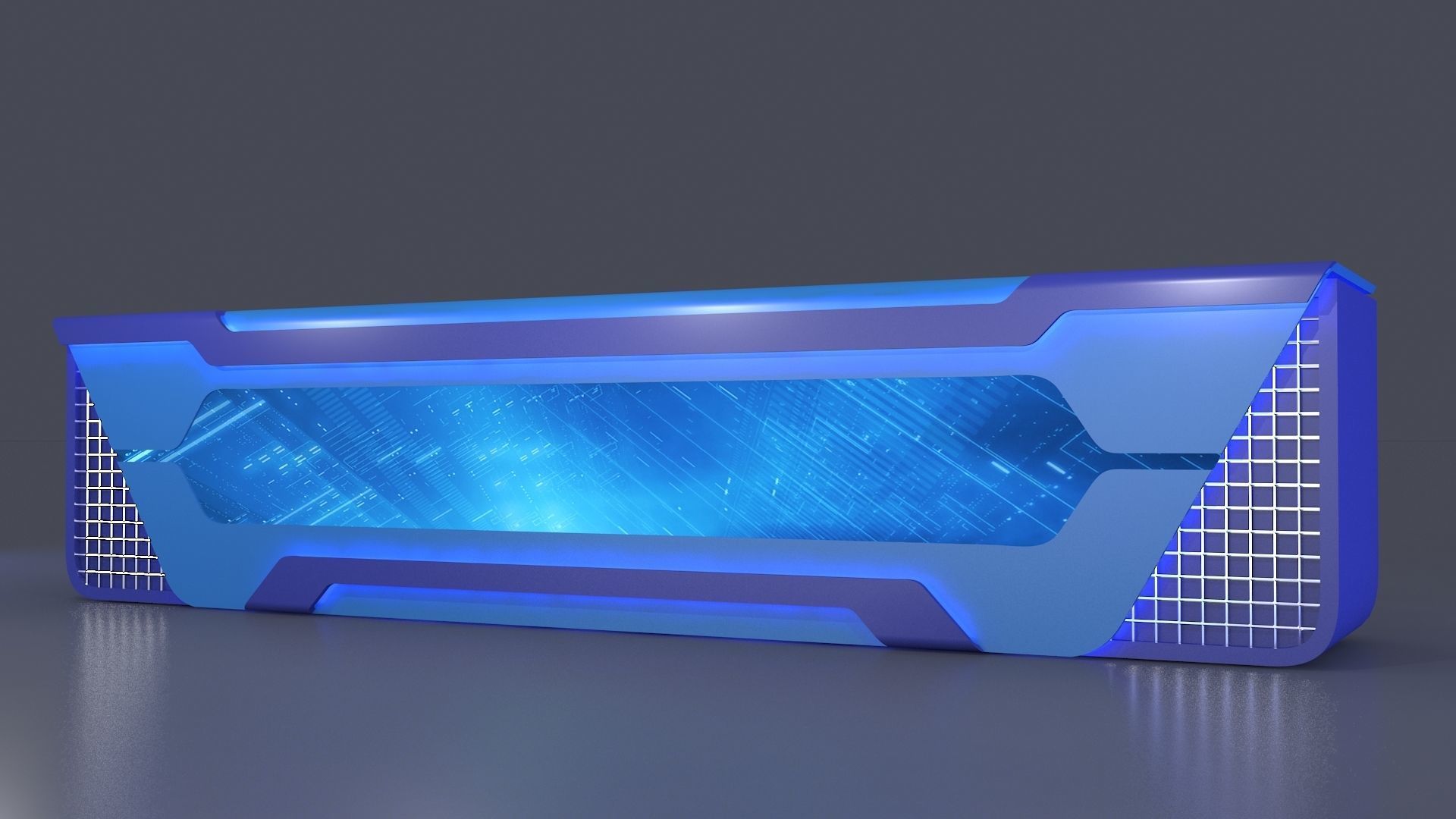 Gaming table  3D model_2