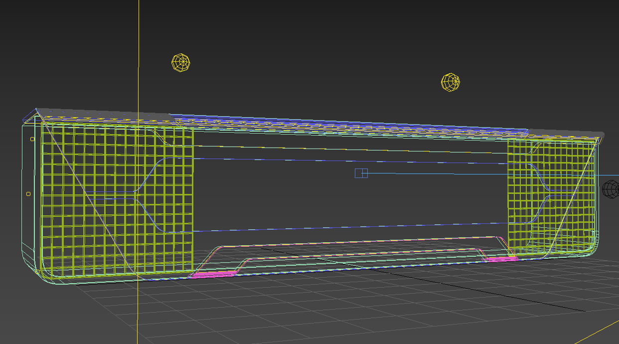 Gaming table  3D model_4
