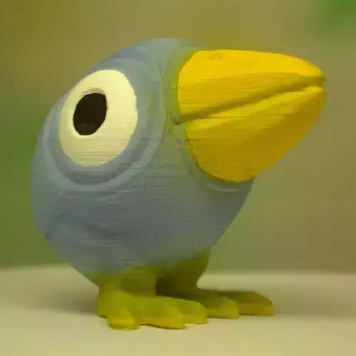 cute small bird 3D print model
