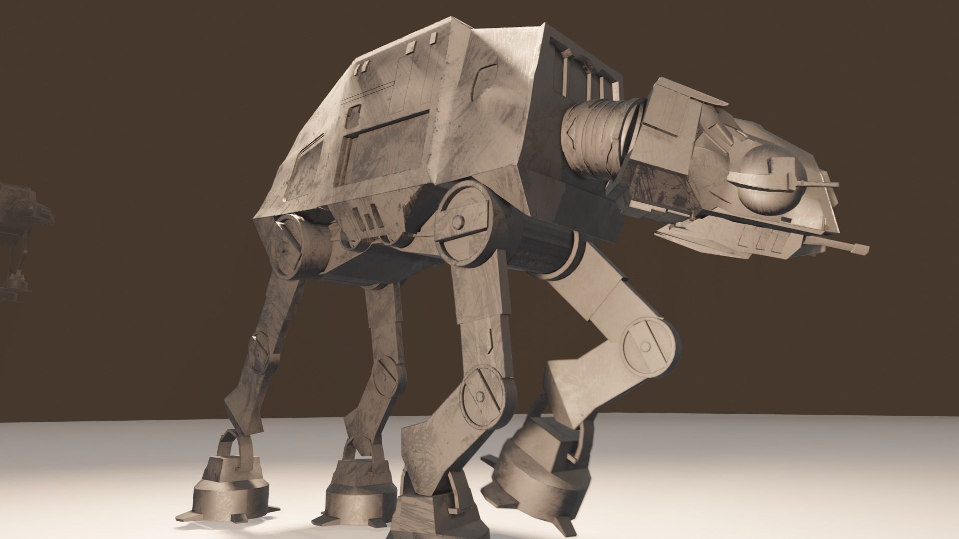 AT-AT walker  3D model_9