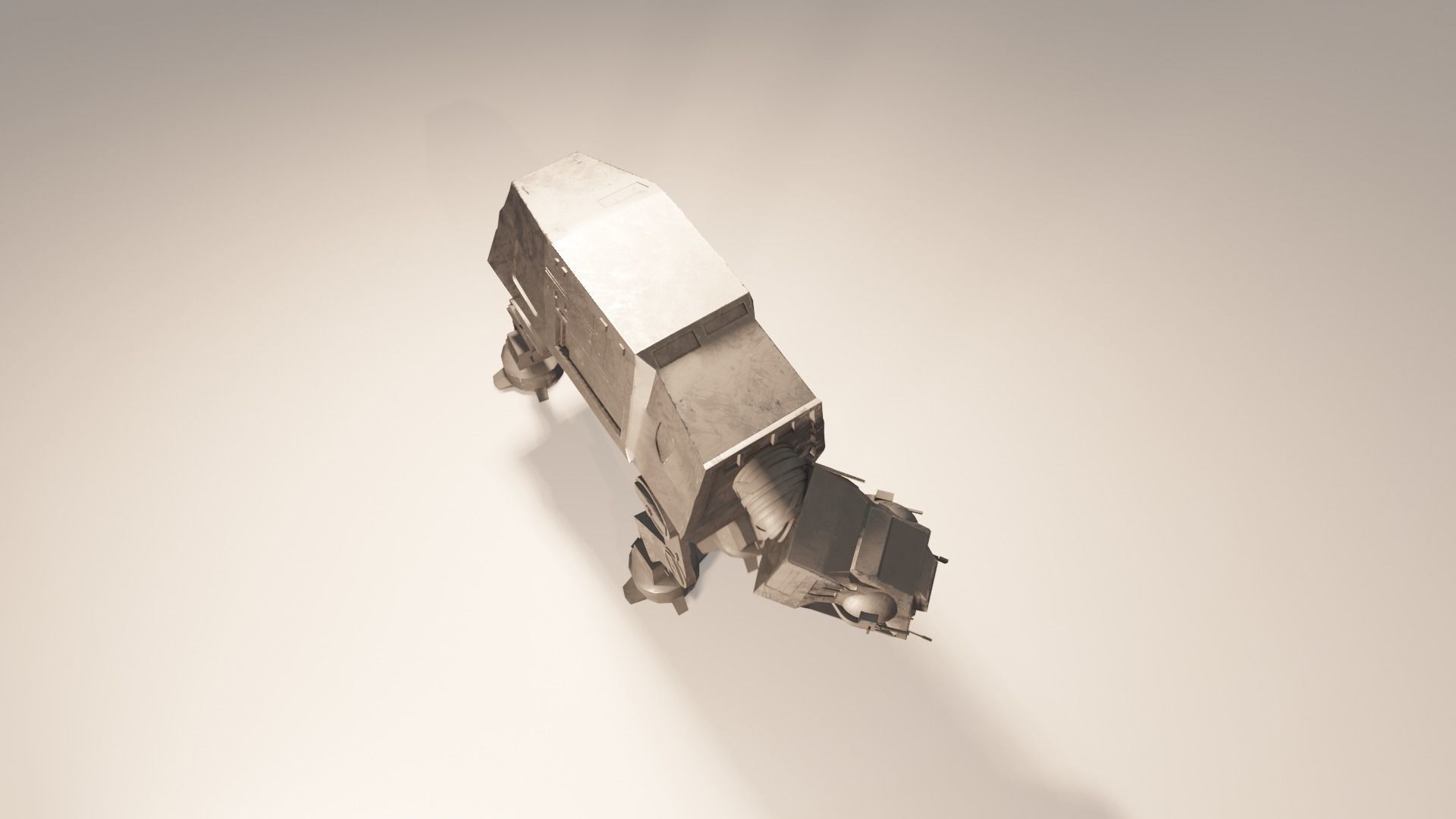 AT-AT walker  3D model_7
