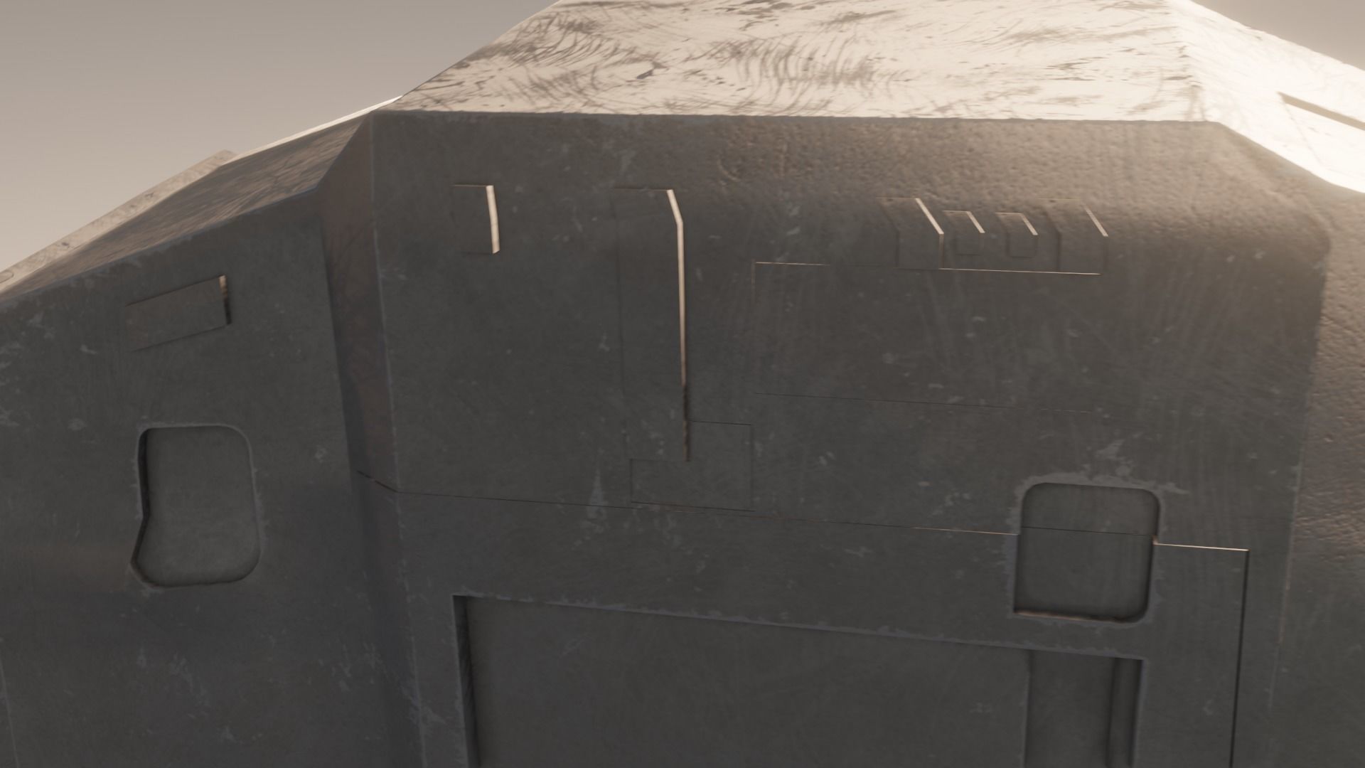 AT-AT walker  3D model_3