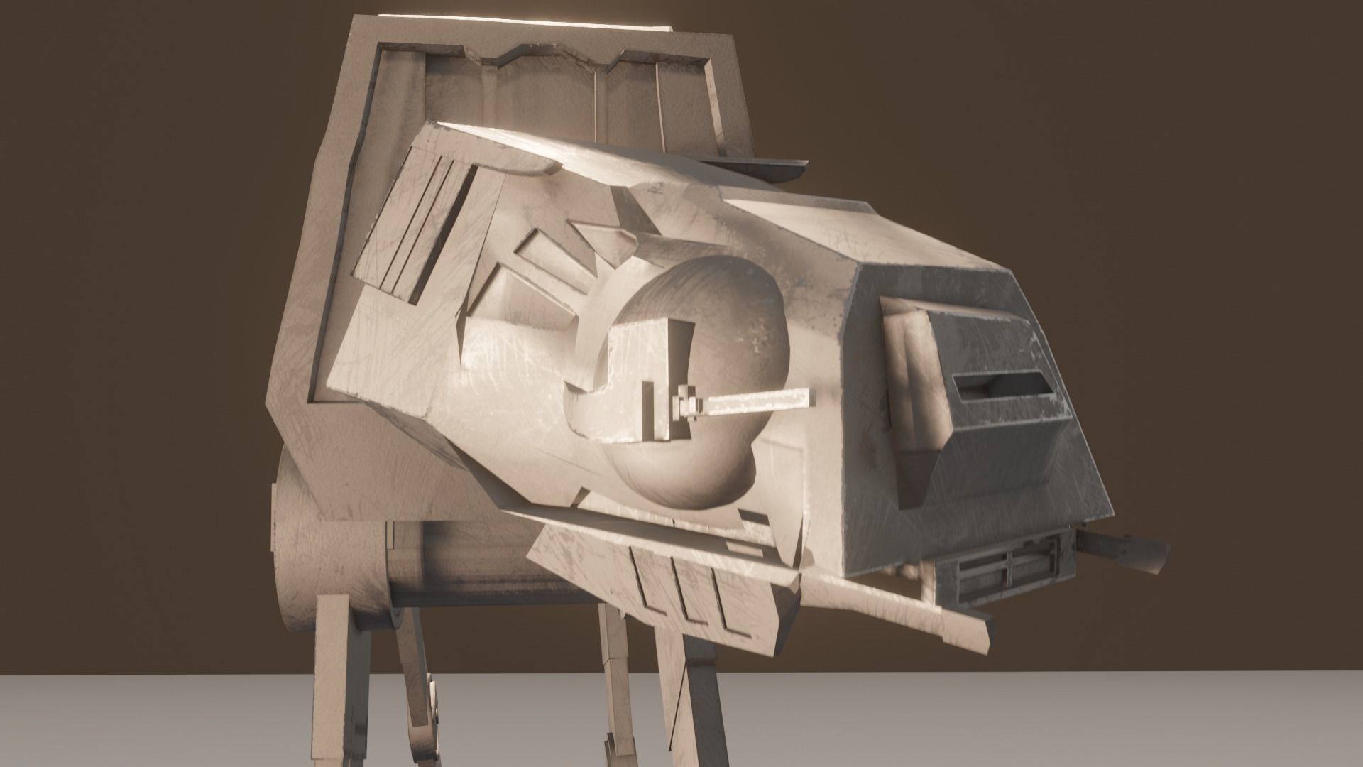 AT-AT walker  3D model_4