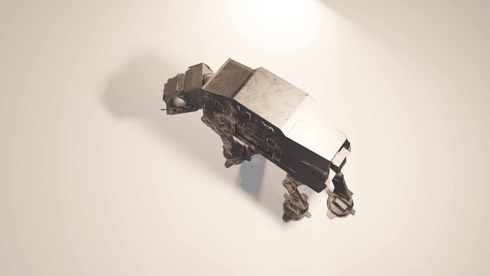 AT-AT walker  3D model_8