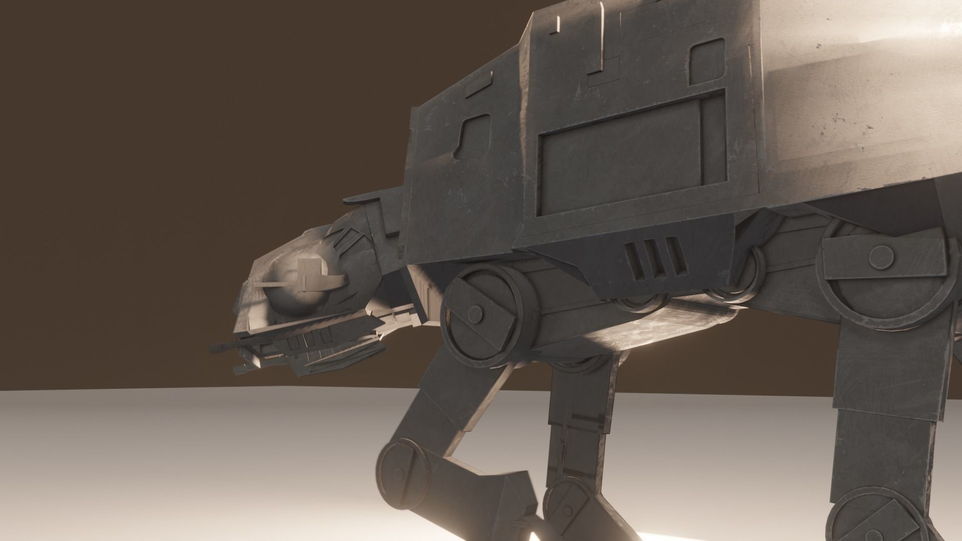 AT-AT walker  3D model_1