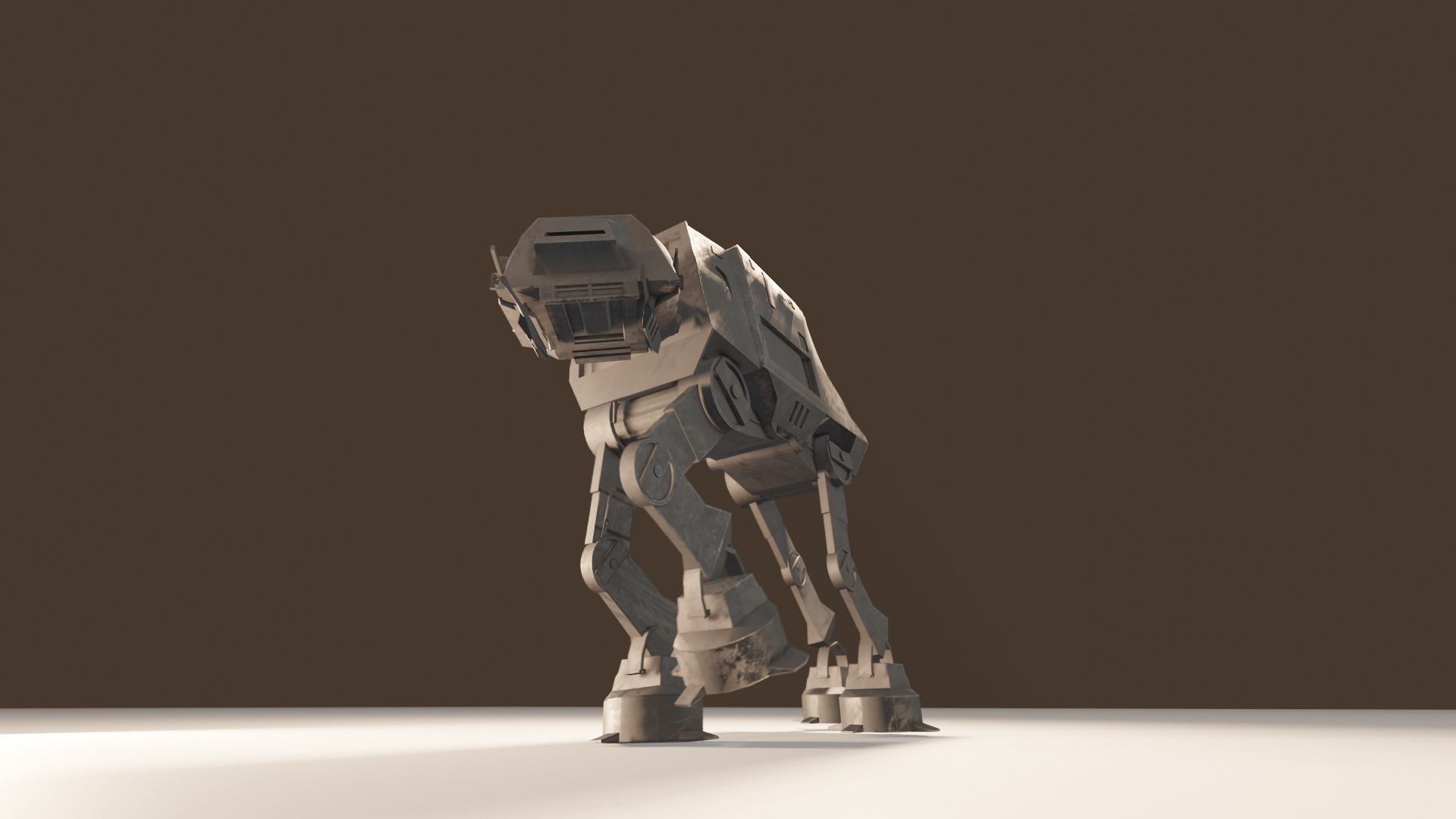 AT-AT walker  3D model_10