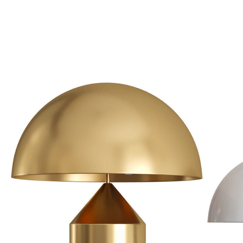 Atollo Metal Table Lamp 3D model_1