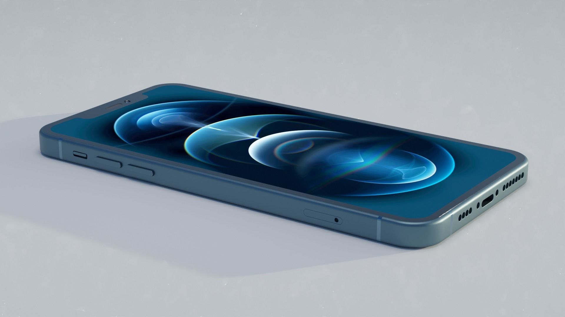 iPhone 12 3D model_1