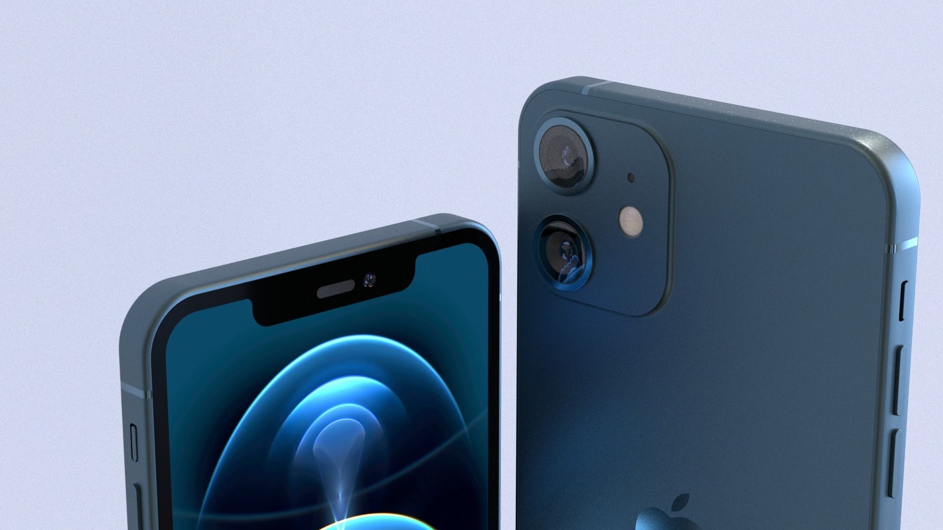 iPhone 12 3D model_5