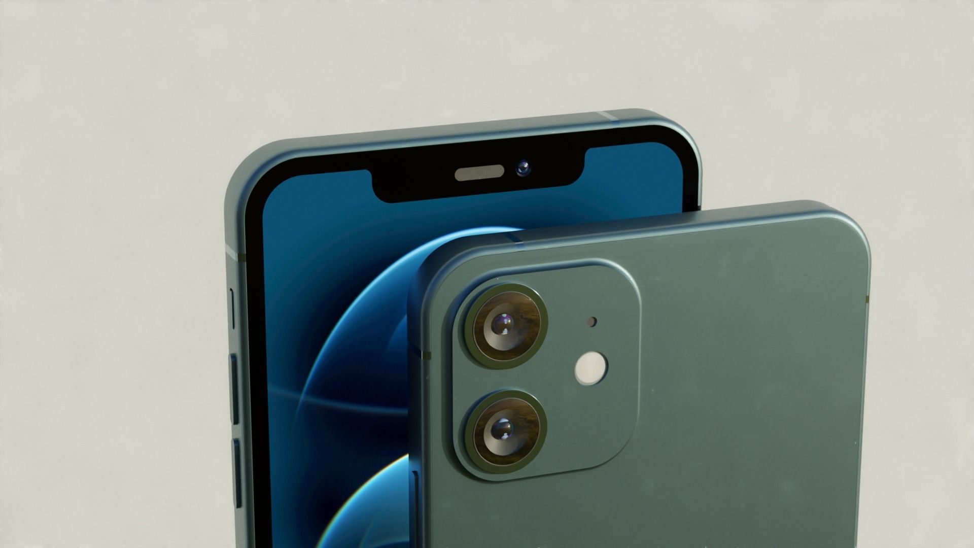 iPhone 12 3D model_2