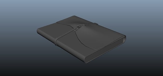 LeatherBook leather book Free 3D model