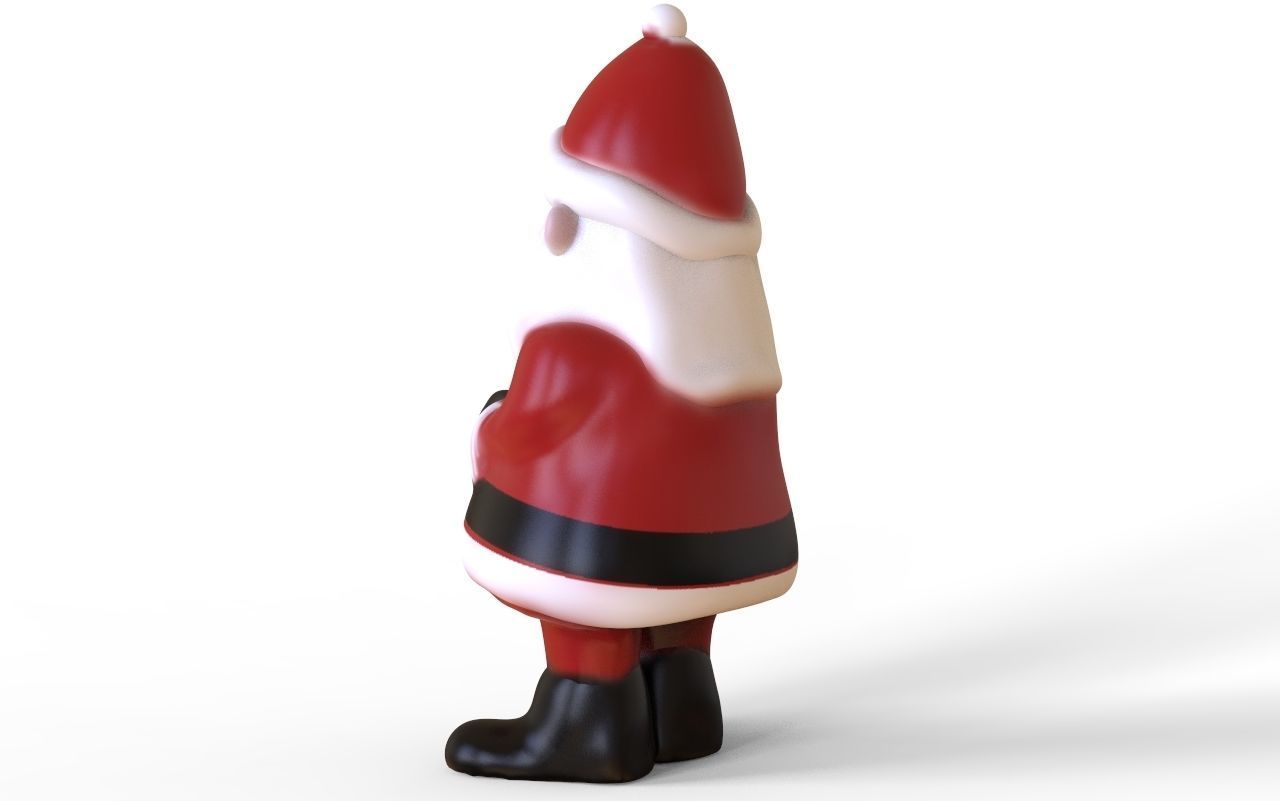 Santa Figurine 3D print model_2
