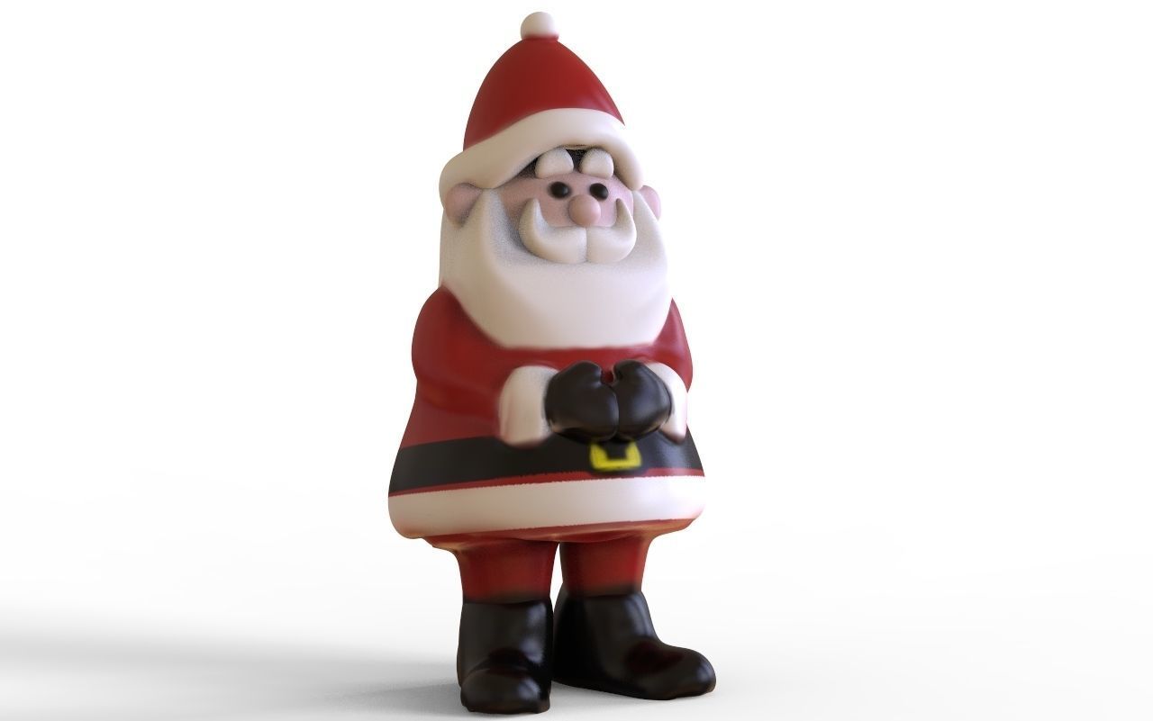 Santa Figurine 3D print model_3