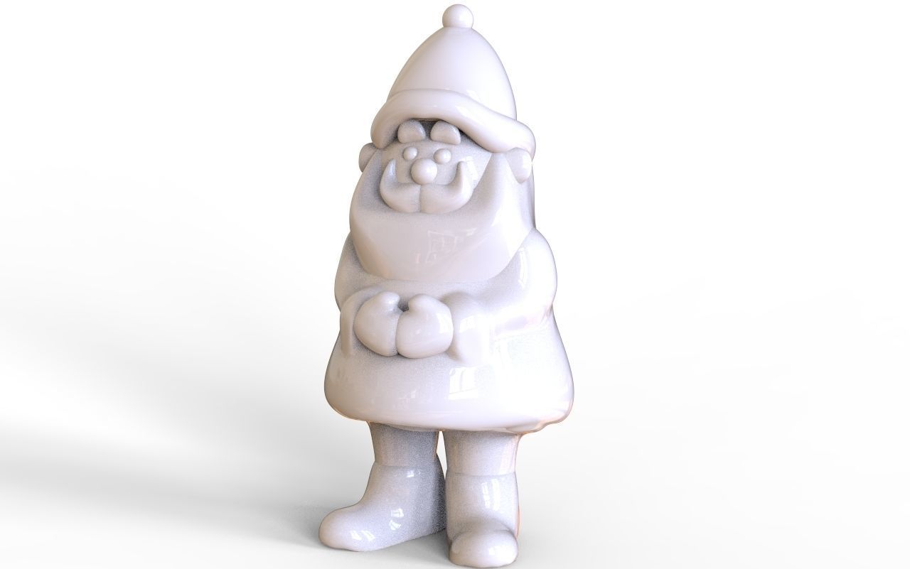 Santa Figurine 3D print model_4