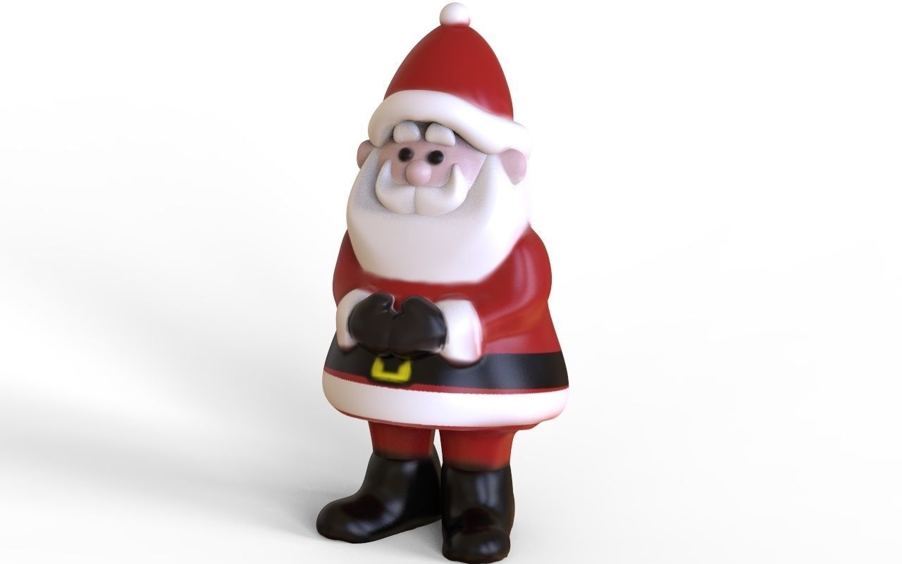Santa Figurine 3D print model_1