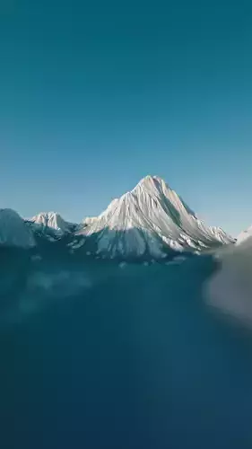 Snow-Covered Landscape