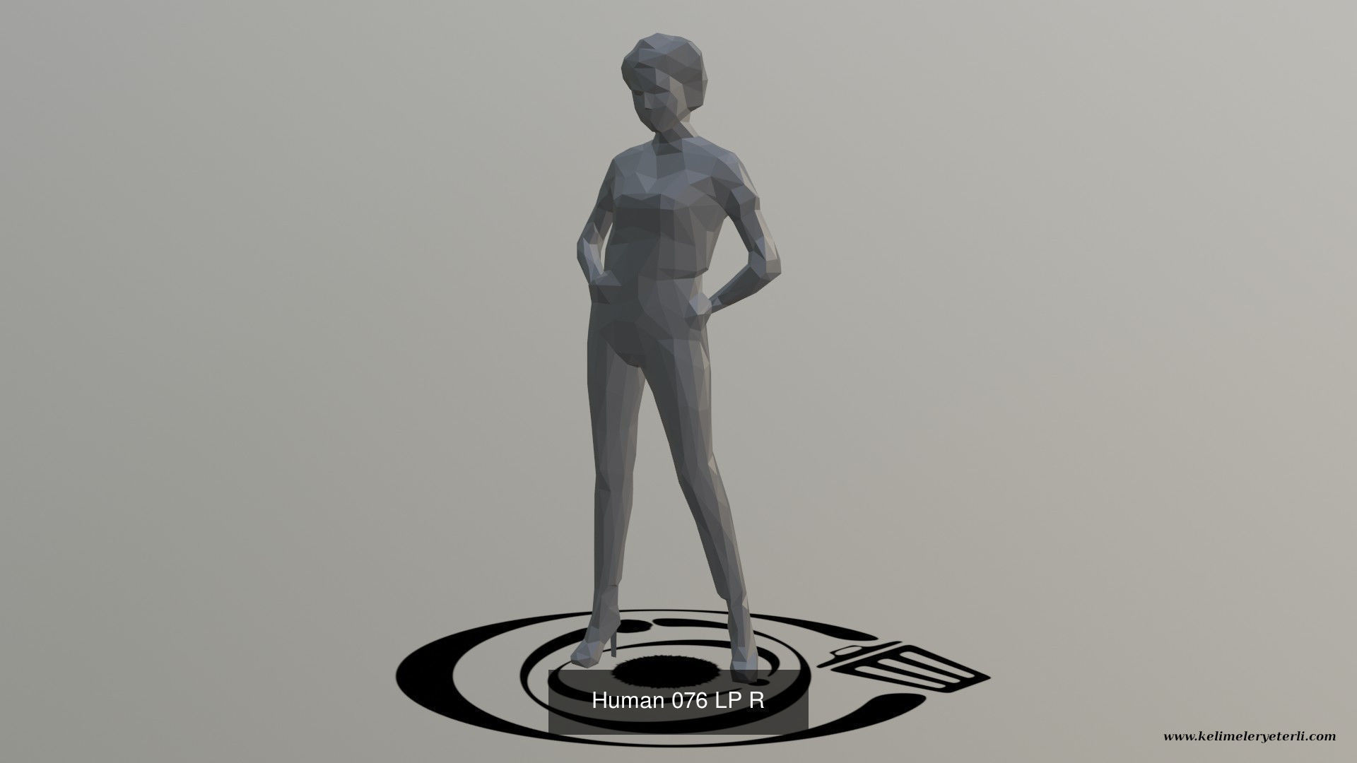 Low Poly People Pack 021 - 30 Pieces R 3D Model Collection_6