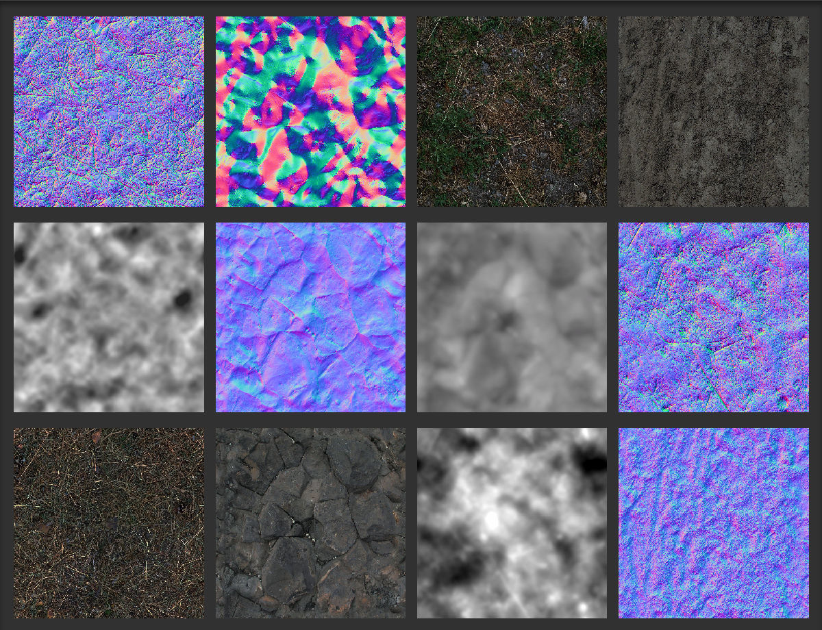 Spruce Trees Pack Unity Low-poly 3D model_22